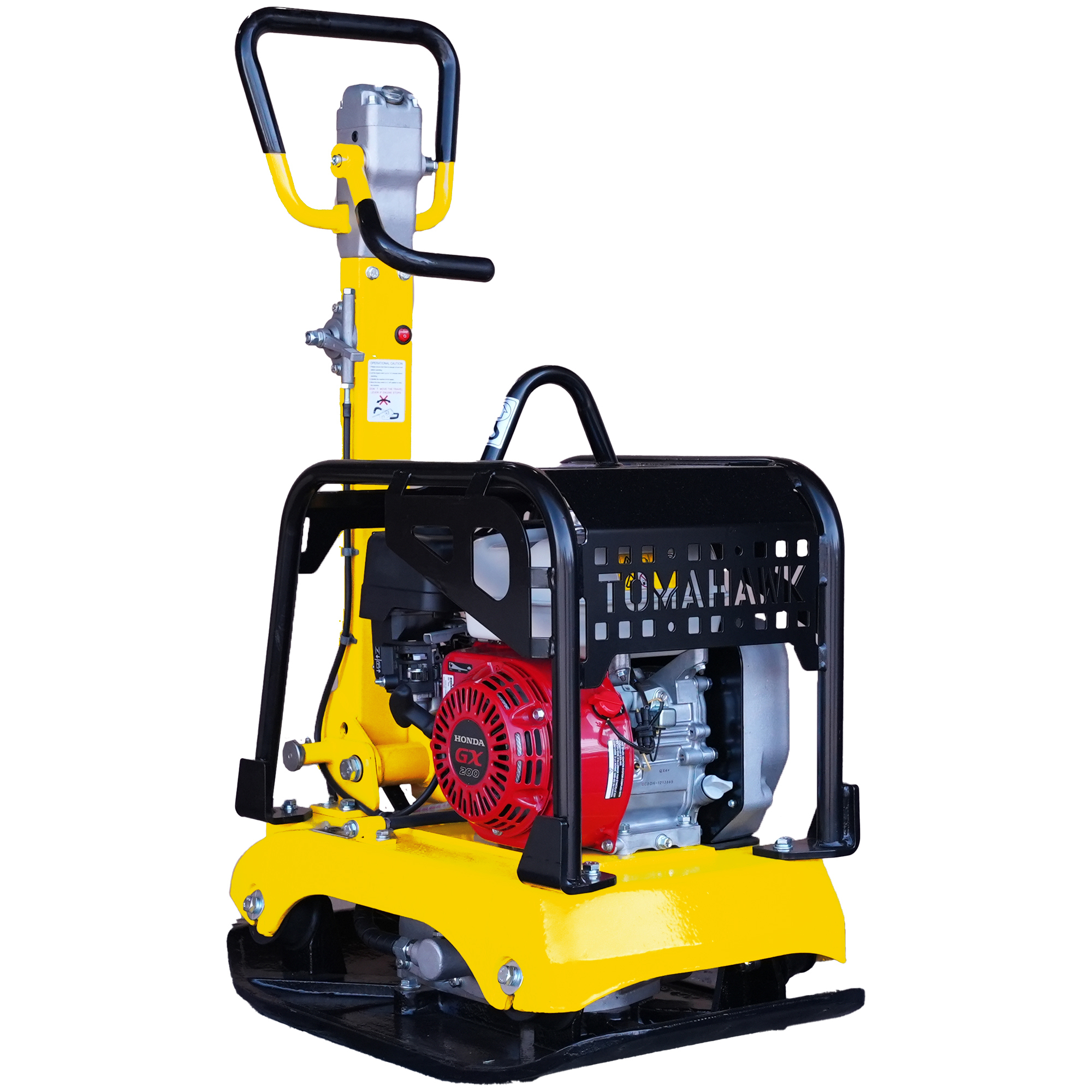 Tomahawk, 6.5HP Honda Reverse Compactor (175k), Engine Brand Honda, Engine Model GX200 Horsepower 6.5 HP, Model# TPC175H